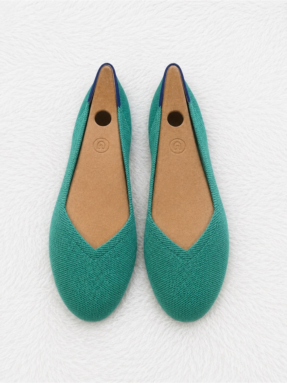 Rothy’s Mojito Metallic Flats